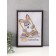 Photo frame MDF 21x30 cm, No. 5 "Simple", black (plastic screen)