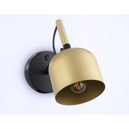 Ambrella Light, Traditional, TR97102, E27, Gold, Black Color, Black-2