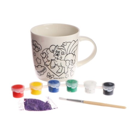 Mug under the painting "Little Princess", 300 ml-3