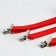 Adults adults, width 2.5 cm, red color