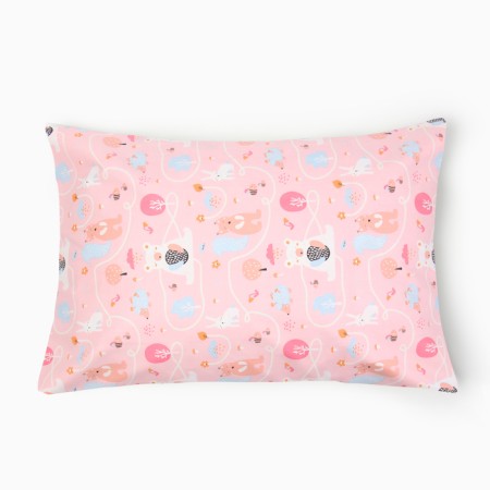 Pillowcase Lovelife "Forest residents" 40*60 cm, satin, 100% cotton