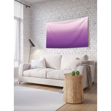 Decorative panel with photo printing "Violet gradient", horizontal, size 150x200 cm