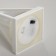 Spinker "Pyramid" LED 1W 3xlr1103 White 4.5x8x12.5cm Risalux