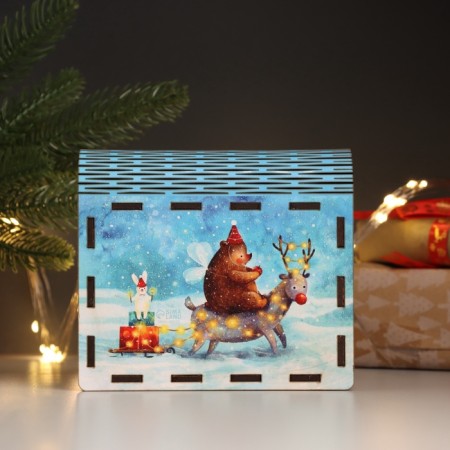 New Year's Building Broke "Beast" 14x12x5 cm-2