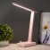 Board Lamp "ERA" LED 8W 3000K-6000K Dimmer 2 rosett 2xUSB2.0 Pink 10x28x33cm Risalux 946