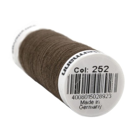 SEW-HALL thread for all materials, 200 m, 748277 (252 brown sipia)-1