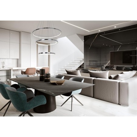 Suspension chandelier Giro 400/600/800 mm, LED 95W-3