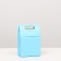 Box with a handle, blue, 15 x 10 x 6 cm