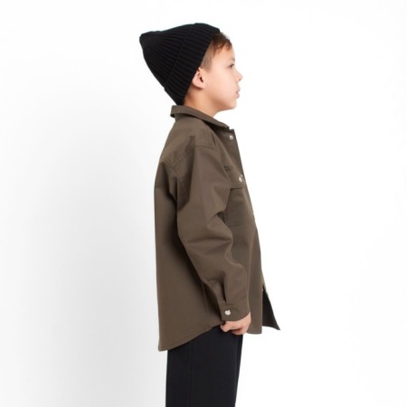 Jeaning children's nursery KAFTAN size 30 (98-104 cm), khaki color-1