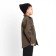Jeaning children's nursery KAFTAN size 30 (98-104 cm), khaki color