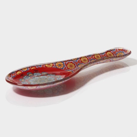 Glass stand under a spoon of the share "Krats", 21.5 × 7.5 × 1.4 cm-2