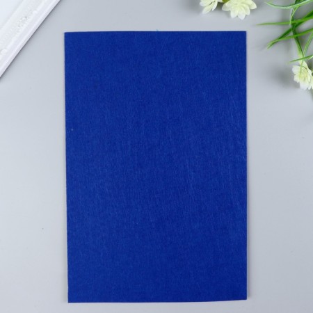 Hard felt 1 mm 20x30 cm blue