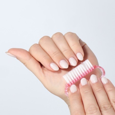 Brush d/arms and legs straight -up 6.5*1.3cm (set 10pc) rose package nakl QF-4