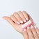Brush d/arms and legs straight -up 6.5*1.3cm (set 10pc) rose package nakl QF