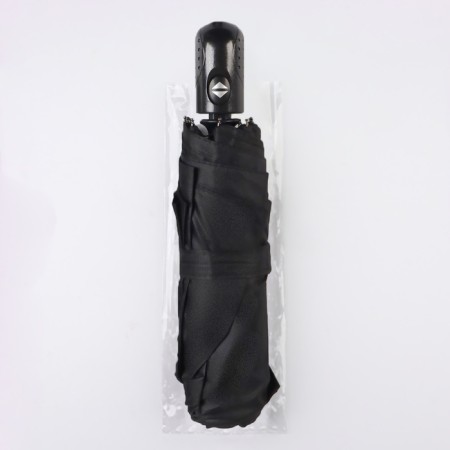 Automatic umbrella "Black", 3 additions, 8 spokes, r = 48 cm, black color-8
