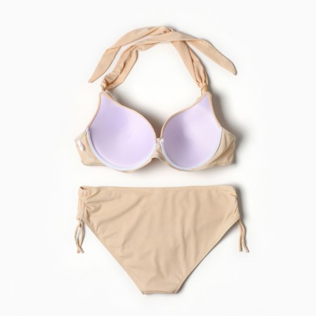 Separate female swimsuit, cream color, size 52-4