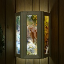 Wooden lampshade 