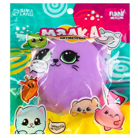 Anthistress label "cat", with paste, in a bag-4