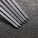 Set of skewers 6 pcs, the working part is 32 cm, width - 4 mm, thickness - 2 mm, from meters. pen