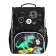 School standard, 33 x 25 x 13 cm, Grizzly, + bag for shoes, keychain, black