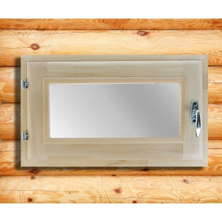 Window, 30 × 50cm, double glass of linden-2