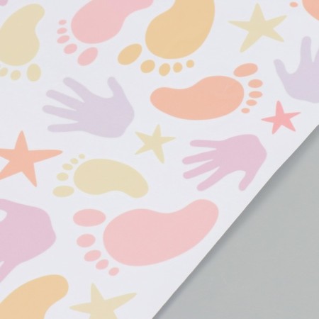 Interior color sticker "legs and palms" 30x60 cm-4