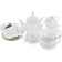 Tea Service 6/9 Constance, decor "Golden thread, gold layer", 15 items