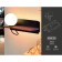 Wall lamp with a switch, USB port and Ambrella Light, Wall, FW521, G9, 4200K, Black Black, Dark Tree