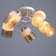 Adelela chandelier 5he27 40W white-gold 52x52x24 cm Bayerlux