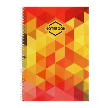 A4 notebook, 96 sheets in the cage on the crest "Bright Office", Cartoon cover, UV-LK, OFSET Block