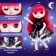 Ashlet doll "Amelia", 28 cm, blue dress