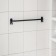 Classer holder, 4 hooks, 58 × 10 × 7.5 cm, black color