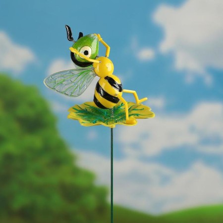 Plug "bee on a leaf", length 60cm