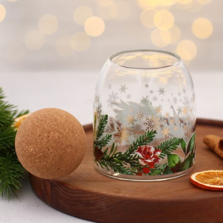 Bank for storage "Winter Stories", 500 ml-1