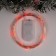 Garland “thread” 5 m dew, ip20, silver thread, 50 LED, red glow, CR2032x2