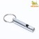 Metal whistle small for dogs, 4.6 x 0.8 cm, silver