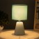 Table lamp "Form" 1x40W E14 green 14x14x29cm