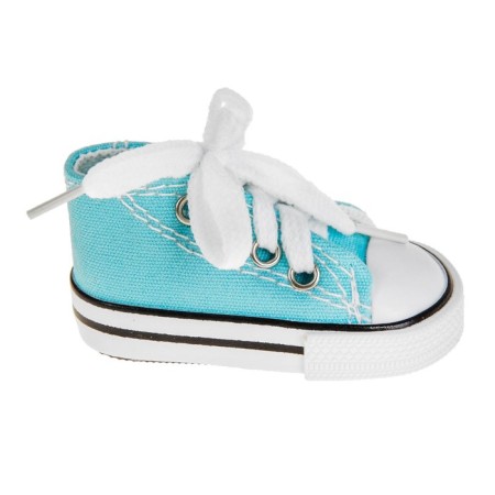 Doll sneakers, sole length 7.5 cm, blue color-2