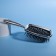 The comb massage, wide, ventilated, with galvanic coating, 8.5 × 20.5 cm, PVC box, color mix