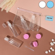 Set for storage, in a case, 8 objects, color mix