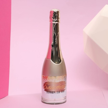 Gift set "Dream. Knight. Inspecting ": Champagne perfume (100 ml), candle-3