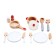 Set of game "dishes", 13 items