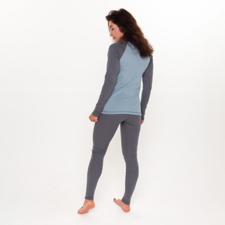 Women's thermal underwear (longshit, leggings) color gray-blue, size 50-6