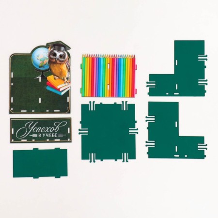 Organizer for the Office "Success in Study", 14.5 x 12.7 x 14 cm-8