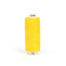 IDEAL 40/2 threads, length 366 m, color No. 132 yellow, 10 pcs to the unit