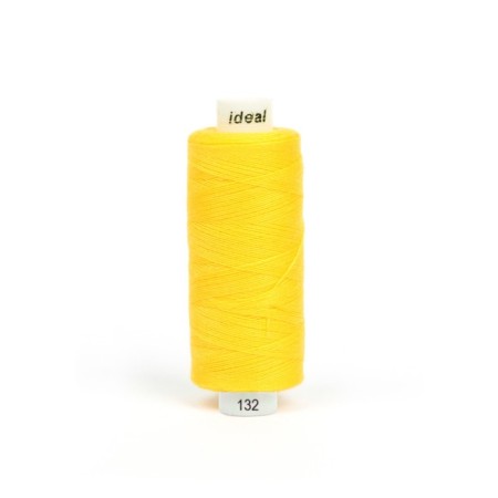 IDEAL 40/2 threads, length 366 m, color No. 132 yellow, 10 pcs to the unit