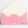 Money envelope "with the birth of a princess", glitter, 16.5 x 8 cm