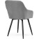 Slame Slam Metal Carcass Washing, Metal/velor, Black/Gray 53x64x83 cm