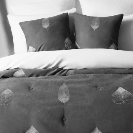 Cover with pillowcases "Alice", size 160x220 cm, dark gray color-2