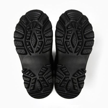 Winter boots from an EVA with a combined top (Black Black Color, 30)-2